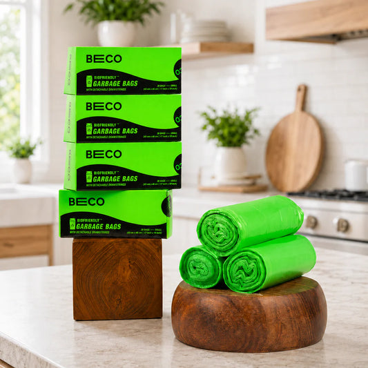 Beco - Biofriendly Garbage Bags - Small - 30 bags/roll | Pack of 4